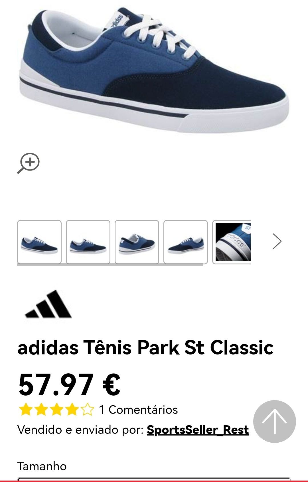 Sapatilhas Originais Adidas 39,5