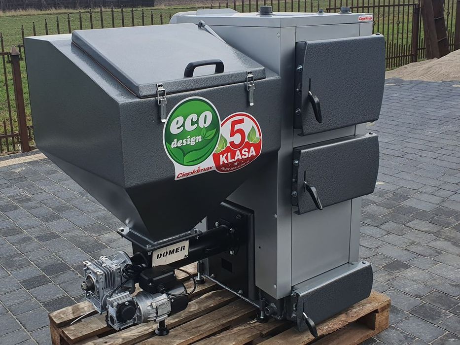 Kocioł piec kotły 10KW 90m2 5KLASA z podajnikiem na EKOGROSZEK Pleszew