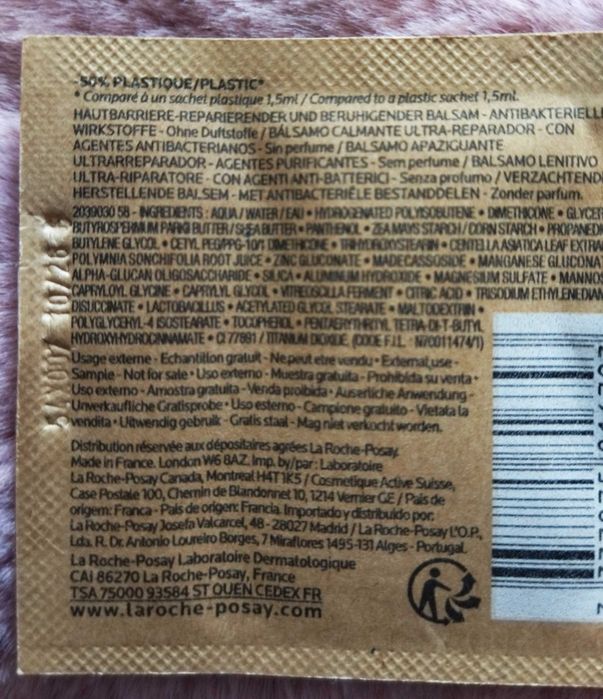 La Roche Posay Cicaplast Baume B5+, Kojący balsam regenerujący, 16.5ml
