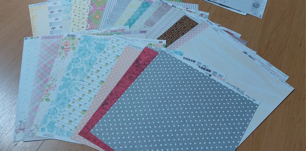 Super zestaw papierów mix + GRATIS!!! - scrapbooking, cardmaking