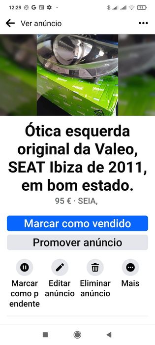 Peças para SEAT Ibiza