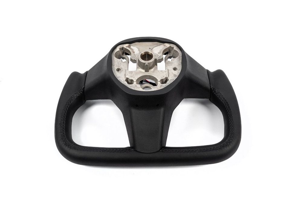 Tesla Model Y Кермо штурвал Шкірвініл, карбон, з підігрівом