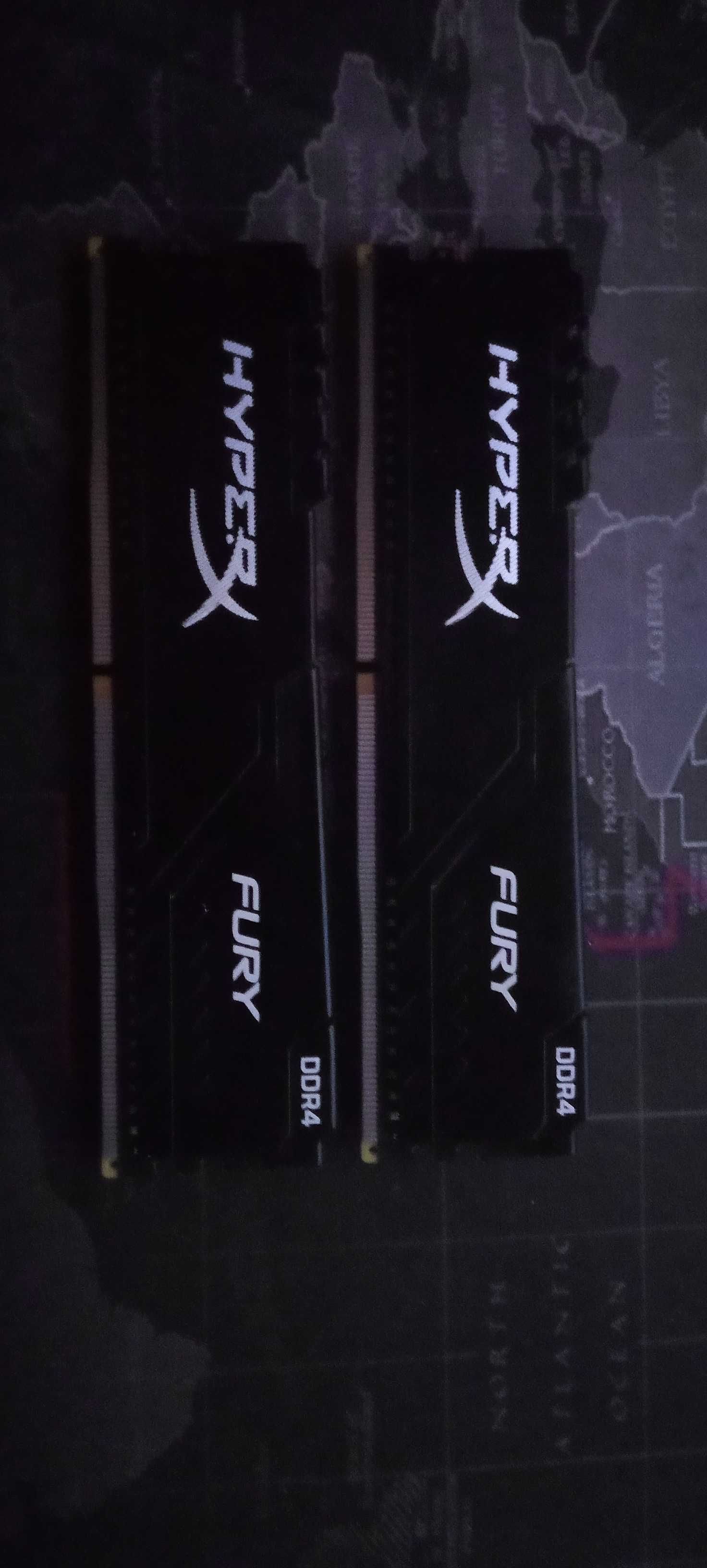 Продам оперативную память HyperX Fury 2666 2x8 16gb