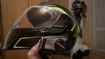 Kask motocyklowy iicon crosslink airflate + sena 50c