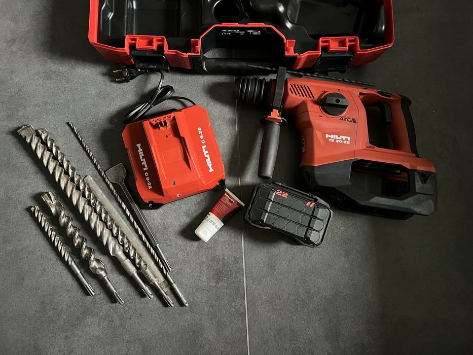 Безщітковий Акум.потужний перфоратор Hilti Nuron TE 30-22 (2024 р)
