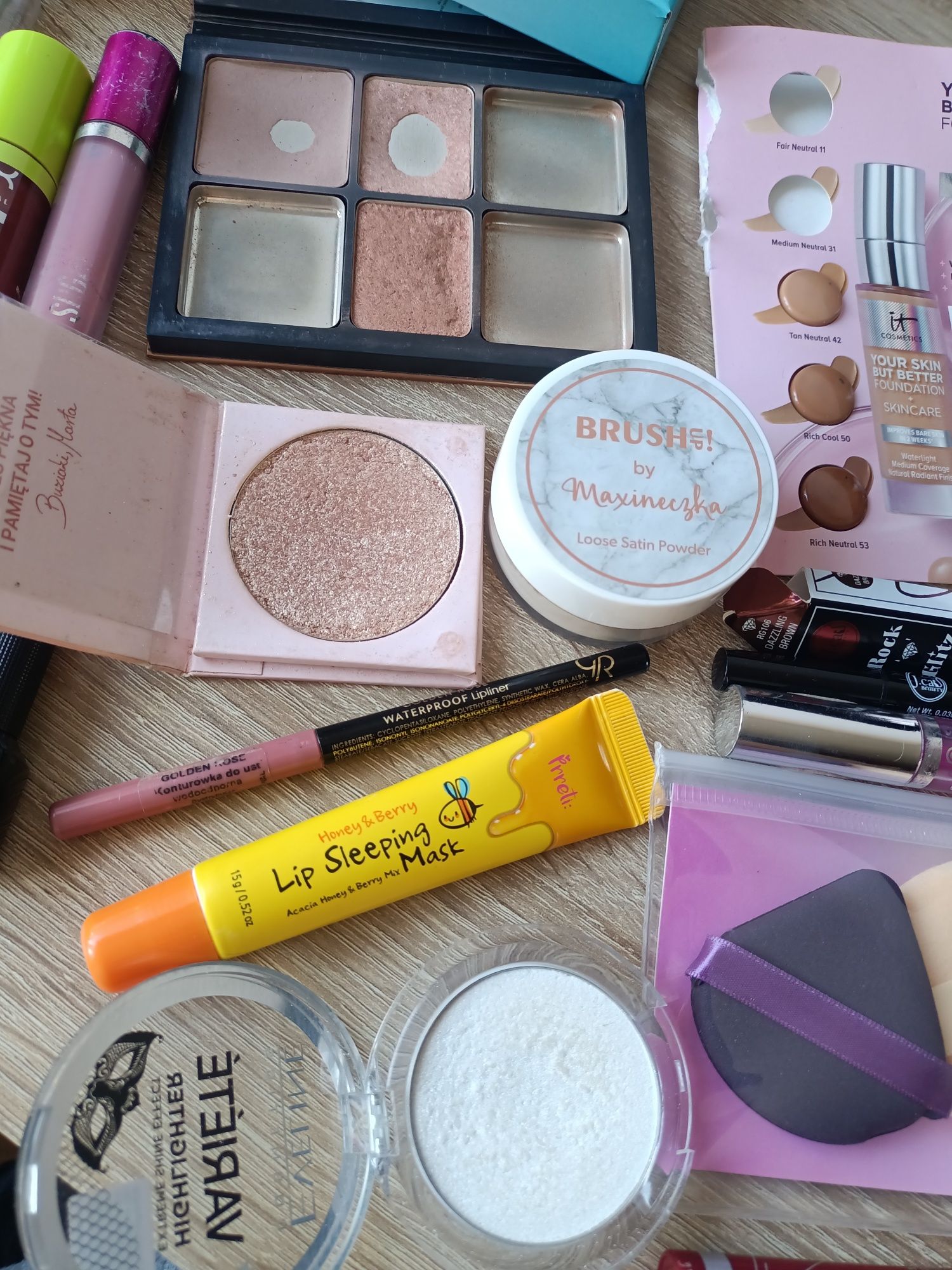 Zestaw kosmetyków Eveline Full spot glam shop nyx smashbox