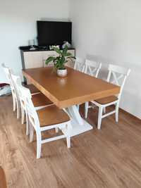 Stół + 8 krzeseł