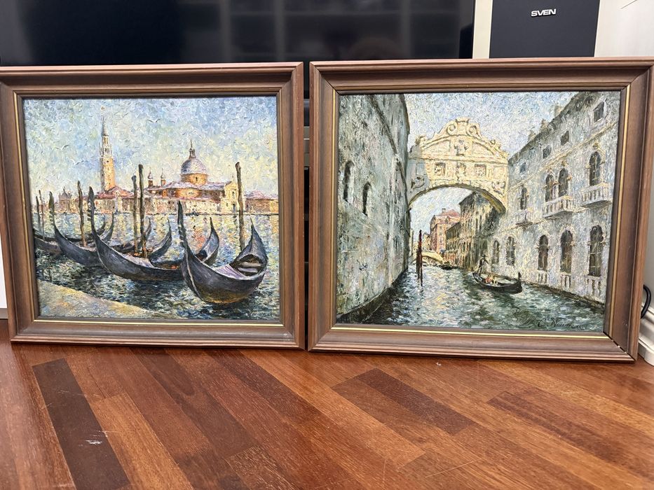 Картины масло. Авторская работа. Цена за 1 шт