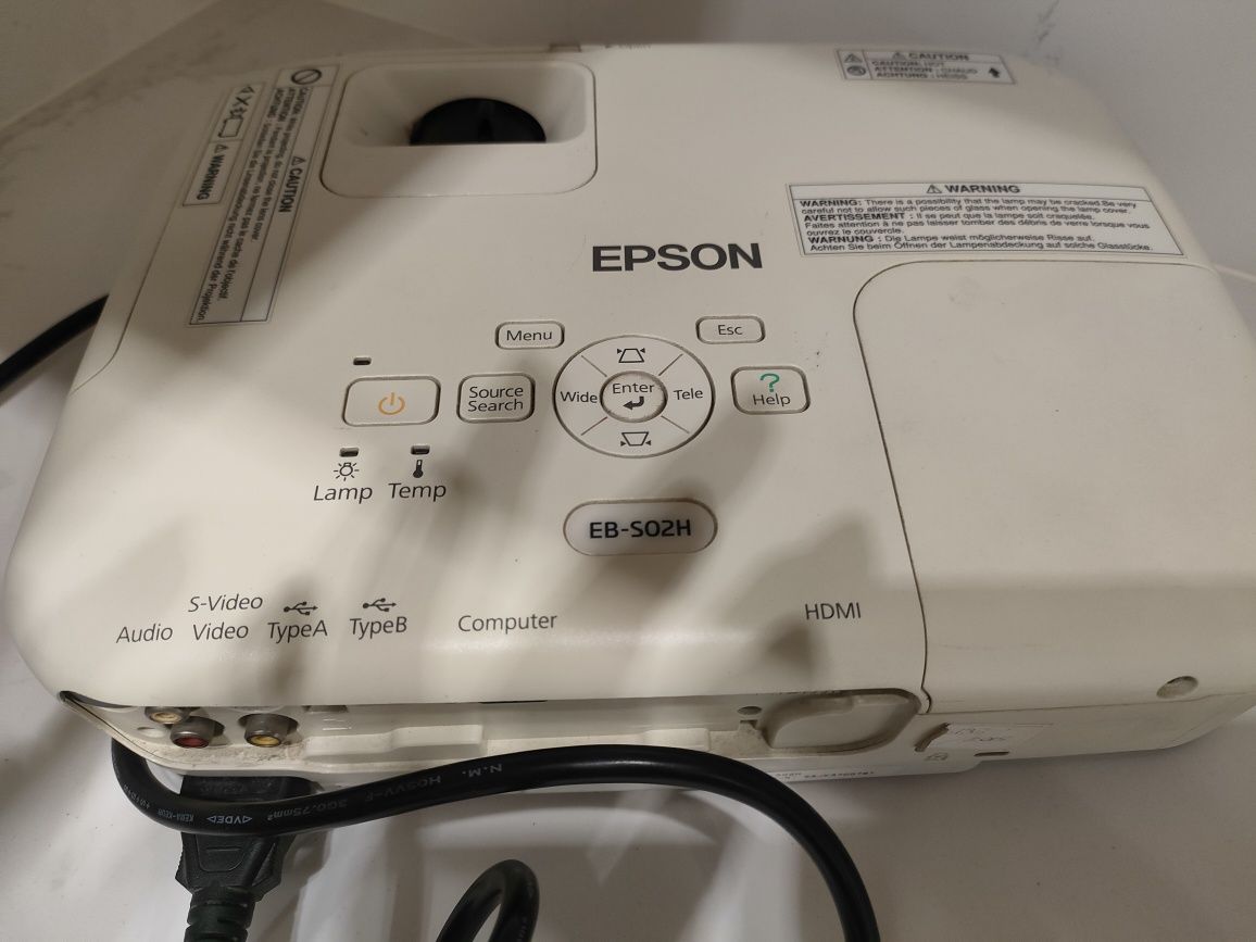 Projektor rzutnik Epson EB-S02H