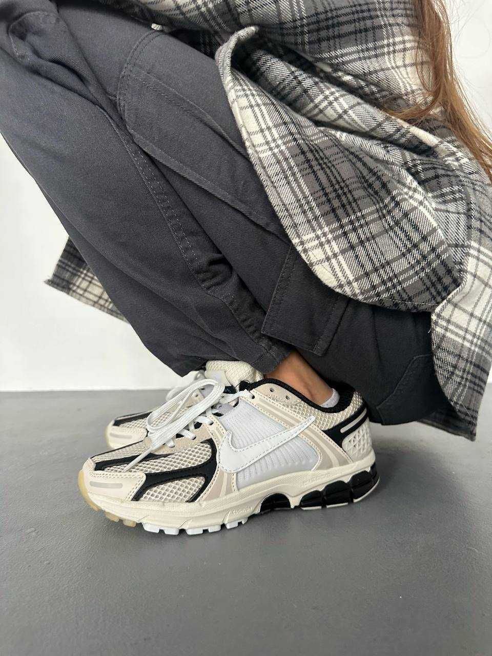 Кросівки Nike Zoom Vomero 5 Beige Black / кроси Найк Зум Вомеро 5 беж