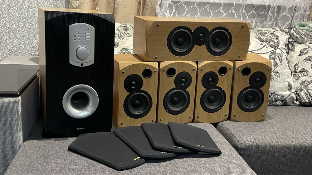 Акустика 5.1 Sven B5-10 | BT-111 — Міць та якість звуку