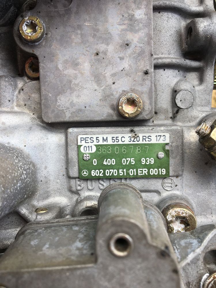 Тнвд палевний насос Mercedes 124 210 om602 603 605 606