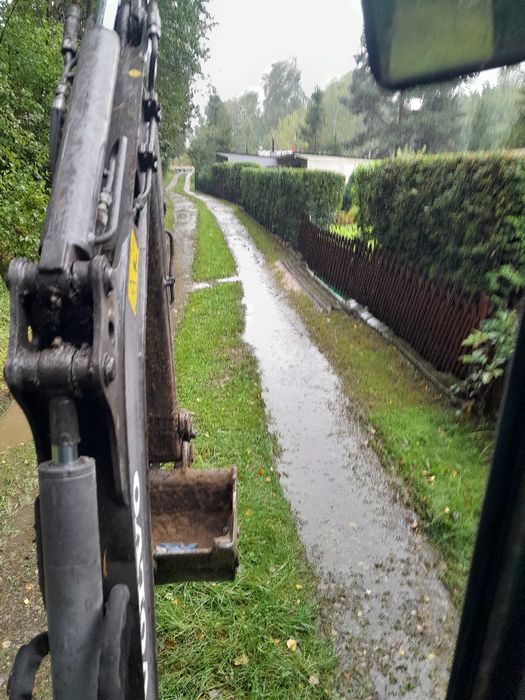 Działki ROD, minikoparka,minisprzetem budowlanym,wywrotki koparki łado