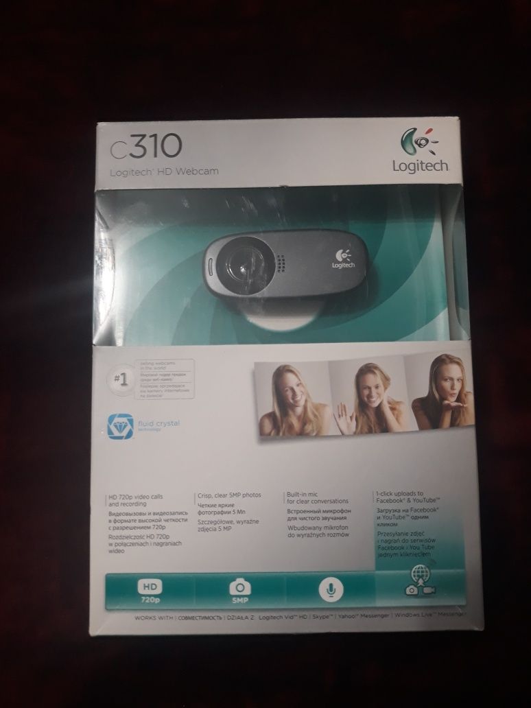 Веб-камера Logitech C310 HD Webcam