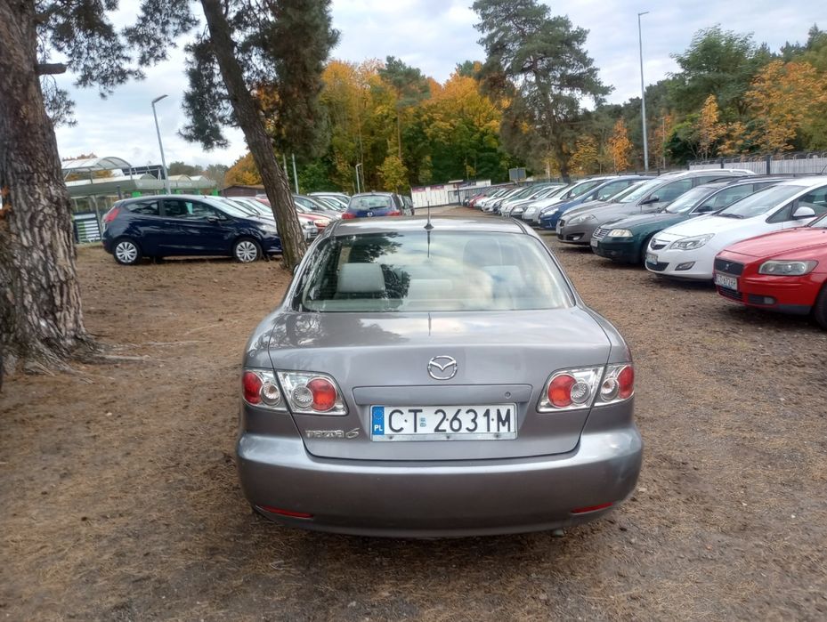 Mazda 6 1.8B 120KM 2003r * el szyby radio klima PT rok * TORUŃ