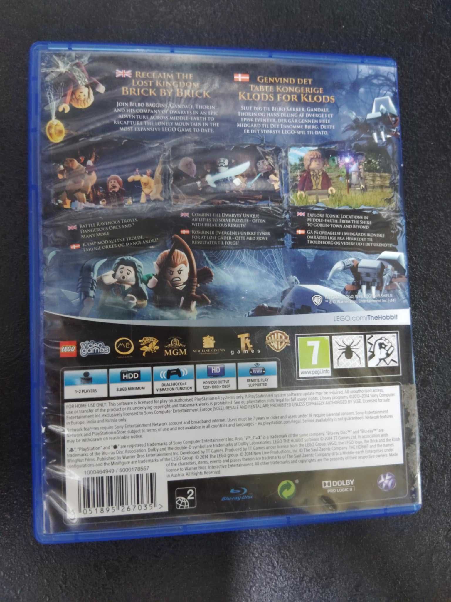 LEGO The Hobbit PS4 Polskie napisy są w grze