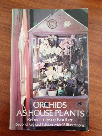 Livro sobre orquídeas, em inglês