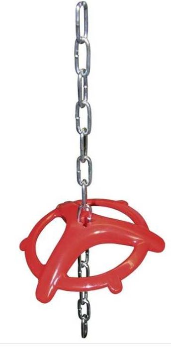 Antystresowe kółko do gryzienia na łańcuchu dla trzody