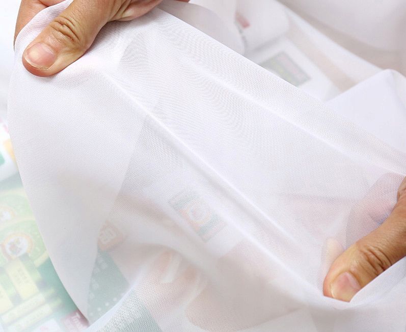 Firanka Woal Śnieżnobiała 150x400 cm z Taśmą