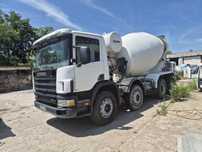 Betonomieszarka Scania 124C 360 8x4 10m3 Stetter, 2001r manual, resory