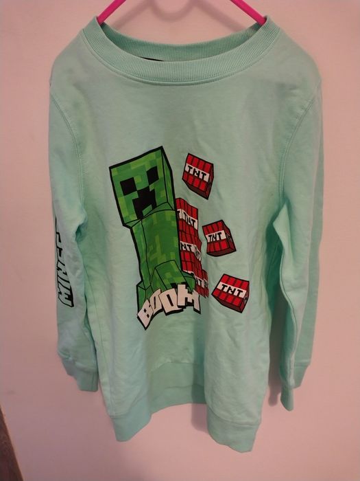 Minecraft bluza chłopięca 122 128