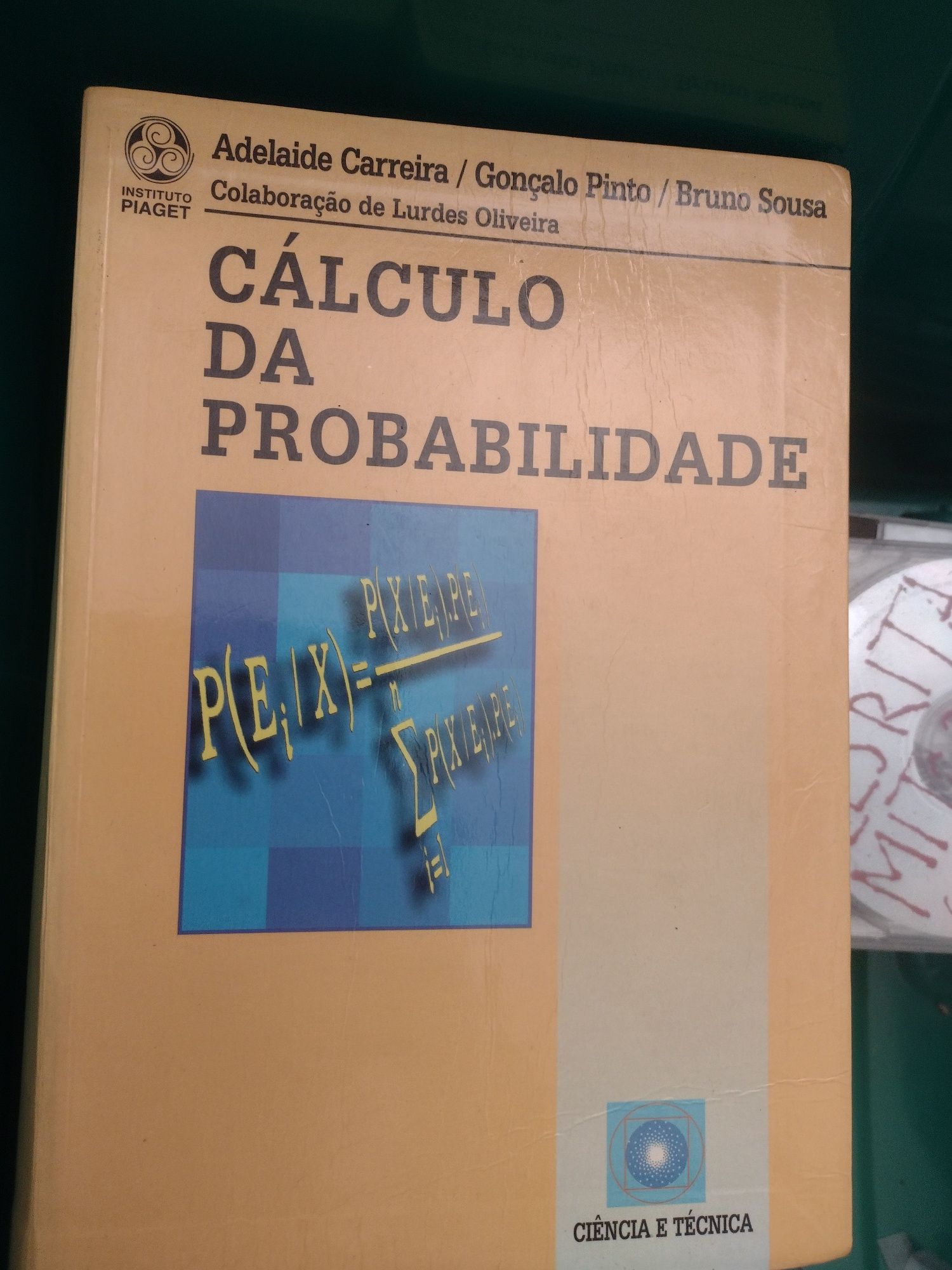 Livro de " Cálculo da probabilidade"