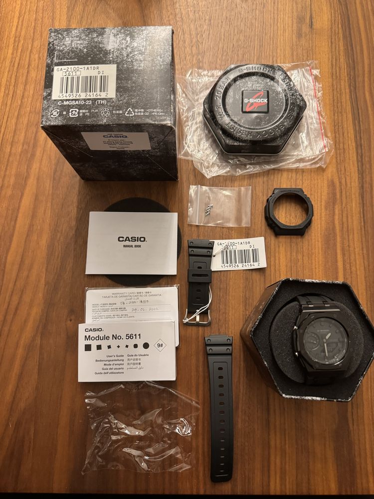 G-shock custom AP full black jak nowy audemars piquet look