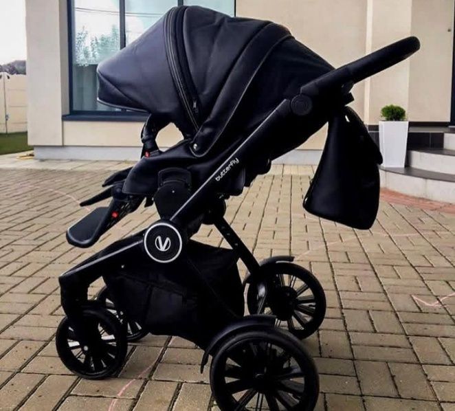 Єко шкіра!Неймовірно красива колясочка Верді Міраж!