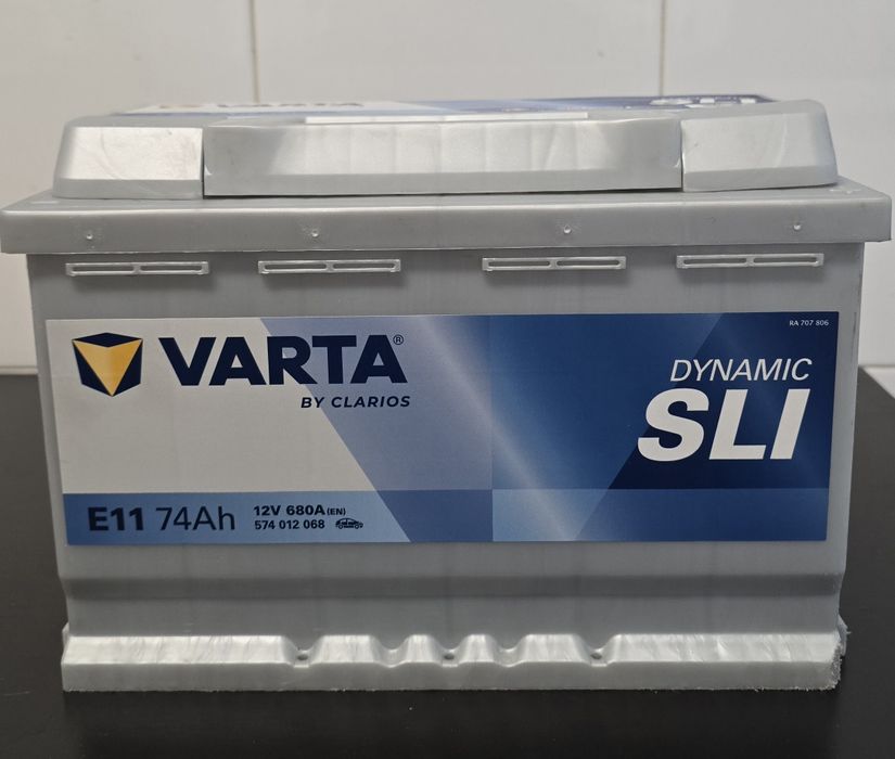 Bateria carro Varta dynamic SLI E11 74Ah 12V 680A