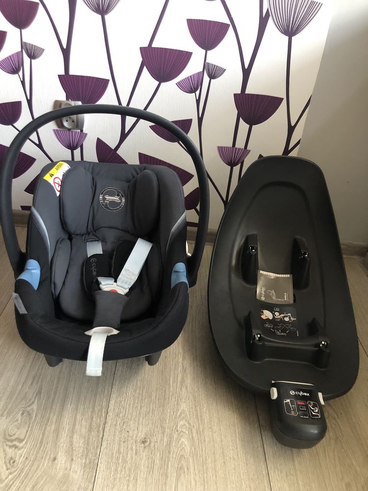 Fotelik samochodowy Cybex z bazą isofix na gwarancji