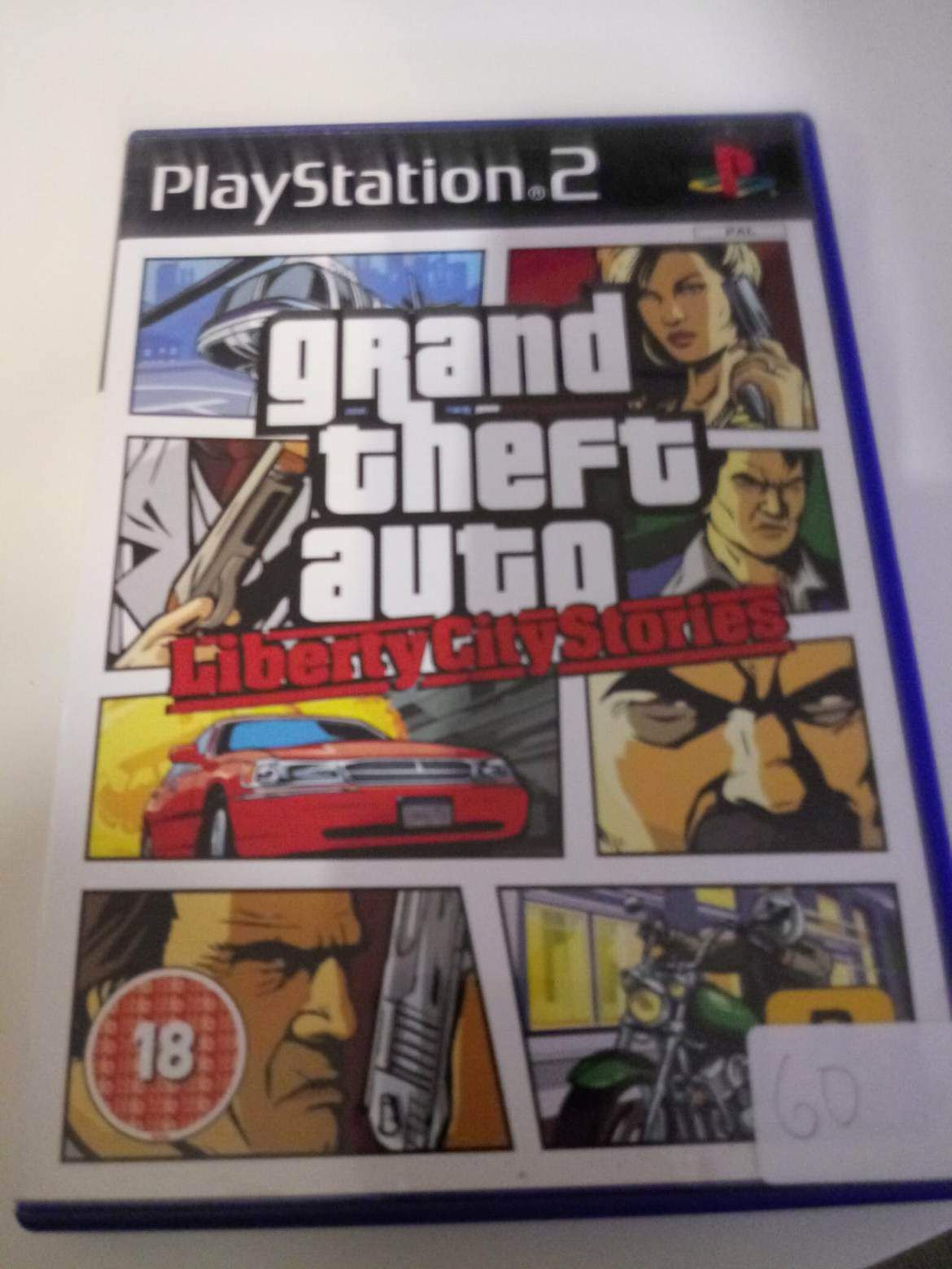GTA gran theft auto liberty city stories PS2 PlayStation2