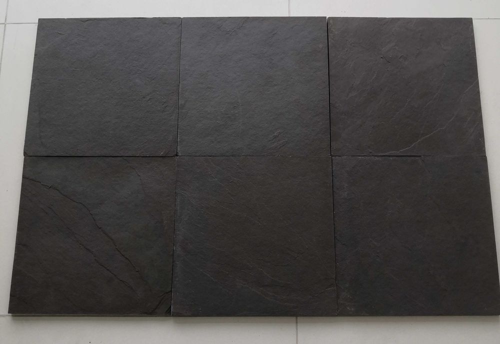 łupek podłogowy i elewacyjny. Bordowy , kalibrowany