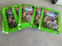 Carteiras de Cromos LEGO Jurassic Park