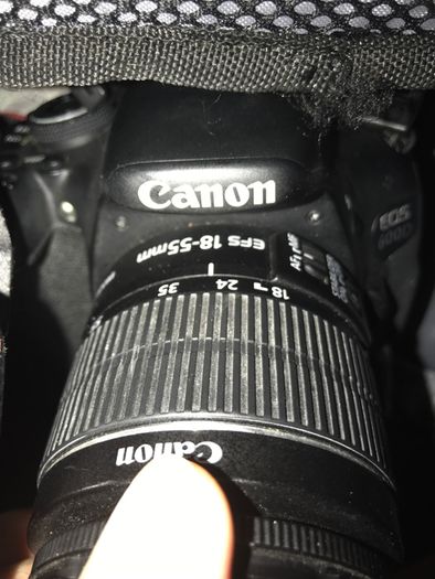 Canon 600D com acessórios