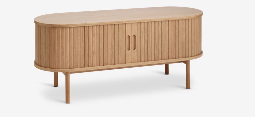 Stolik pod telewizor LYNGVIG 120cm  naturalny dąb