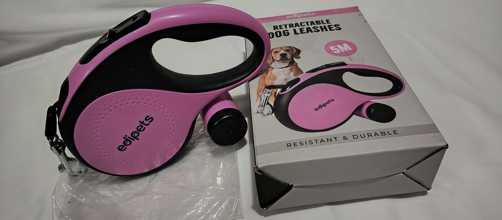 Smycz 5m Różowa Pantera Ediets Nowa