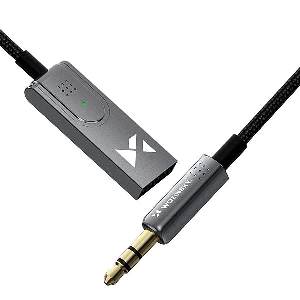 Adapter audio Wozinsky WTODB Bluetooth 5.3 / AUX odbiornik dźwięku