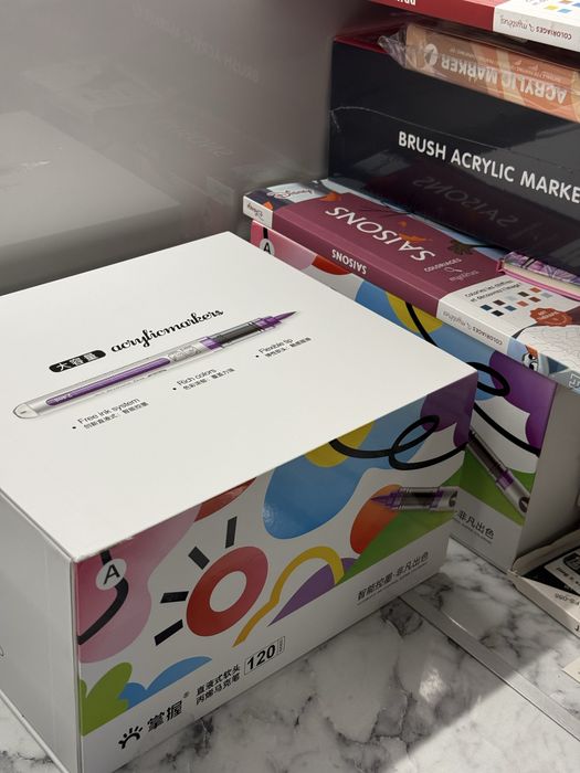 Grasp АКРИЛОВІ маркери 120шт