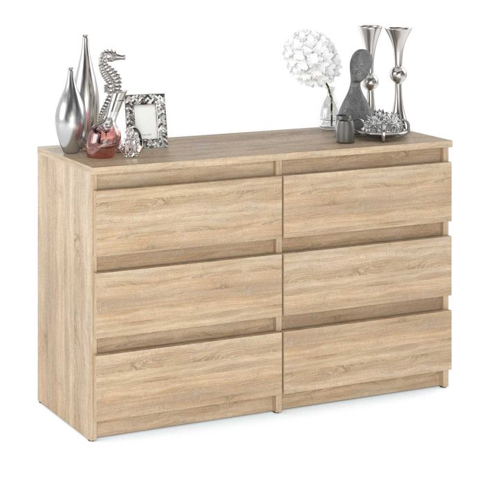 Komoda 6 szuflad Darmowa dostawa praktyczna salon solidne wykonanie