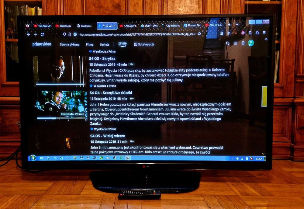 Telewizor plazmowy LG fullHD 50 cali 600Hz  zadbany w BDB stanie