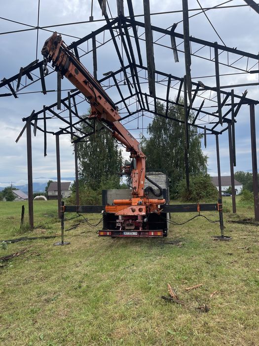 Кран Маніпулятор, оренда маніпулятора, маніпулятор