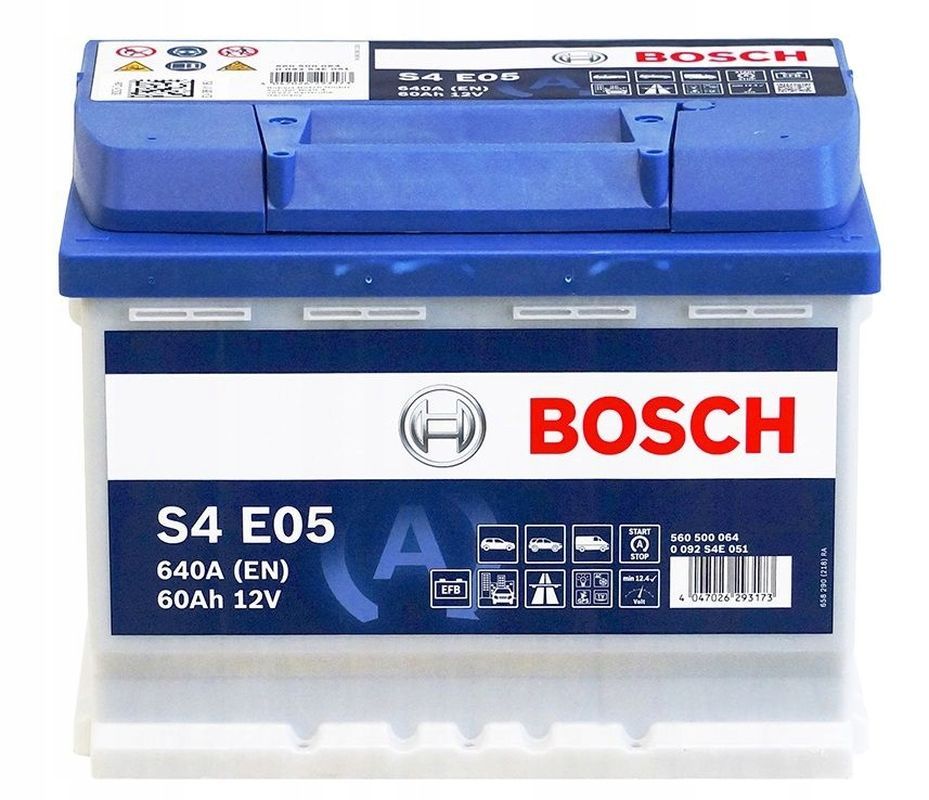 Akumulator Bosch 60ah +p Start-stop Efb Silver S4