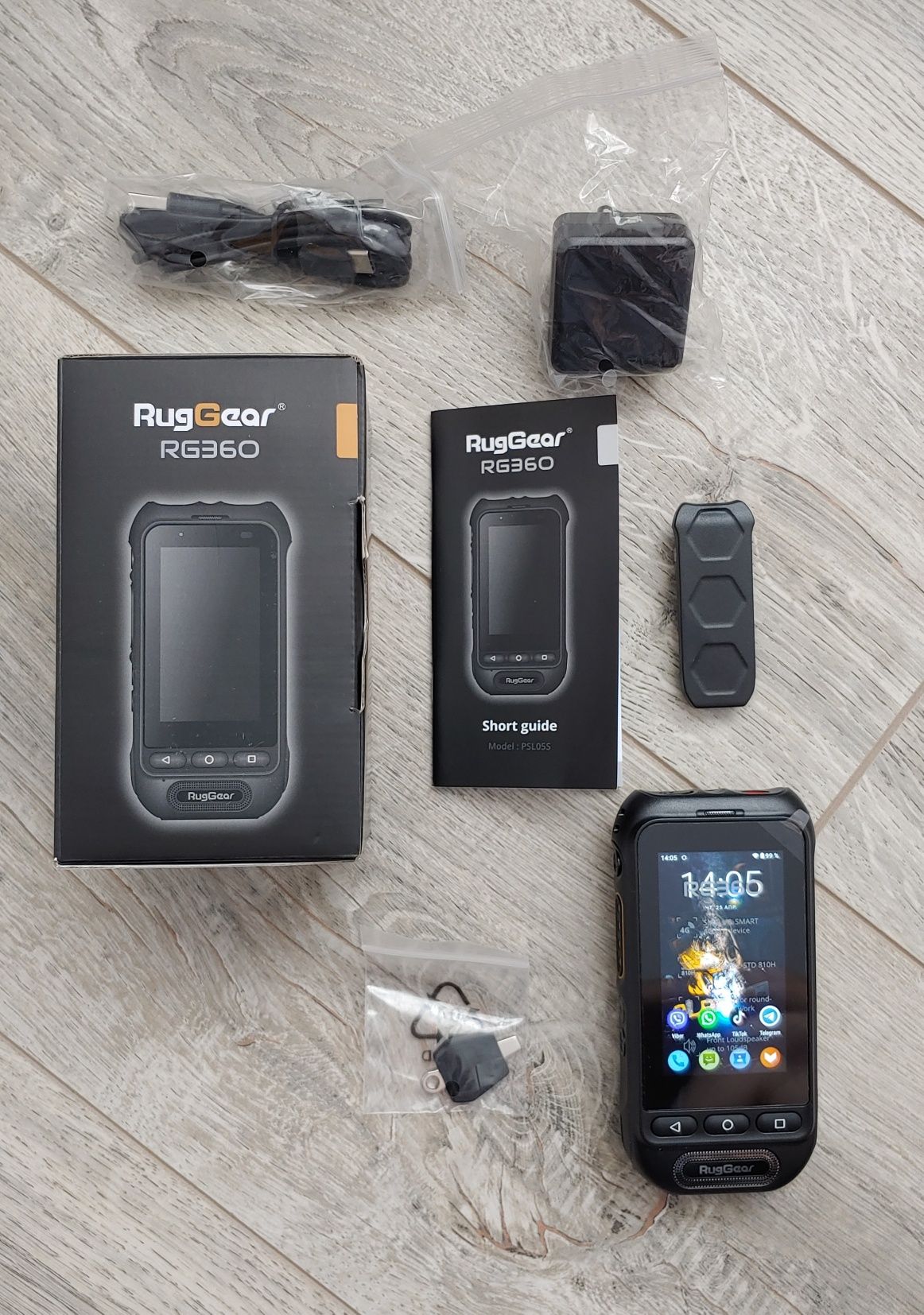 RugGear RG360 Android 10 MIL-STD 810H/IP68