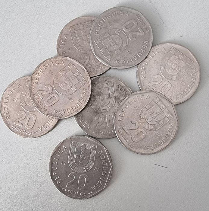 Moedas Antigas Portuguesas (Escudos)