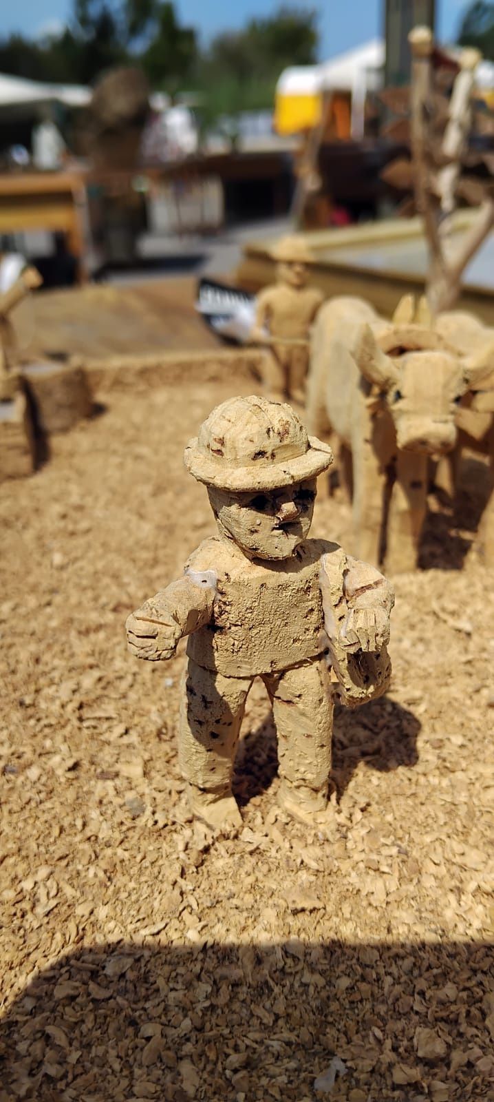Arte pastoril em cortiça