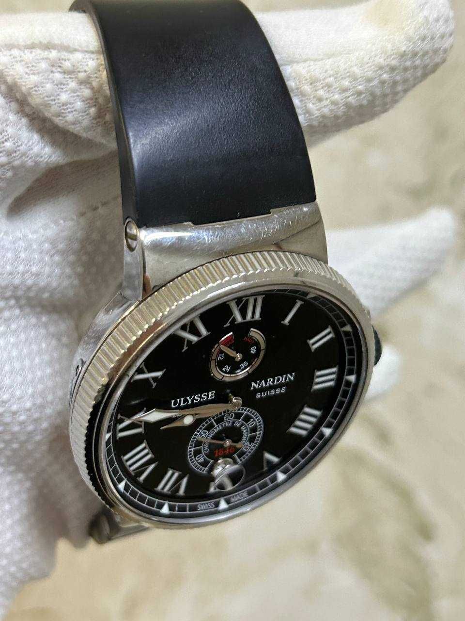 Швейцарские часы Ulysse Nardin Marine Maxi Chronometer 45mm 1183-122