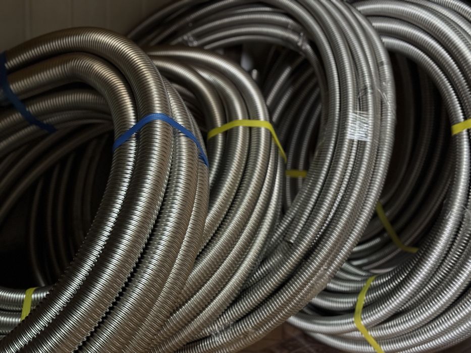 Гофра из нержавейки/ выхлоп для генератора/гофра для генератора