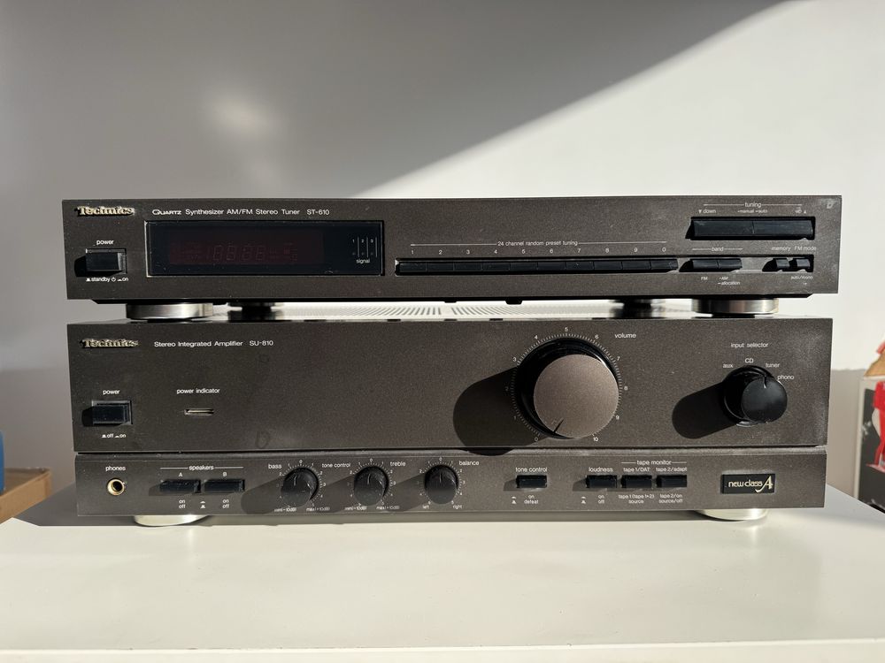 Wieża Technics Wzmacniacz Tuner CD Kompakt Deck - Sprawna