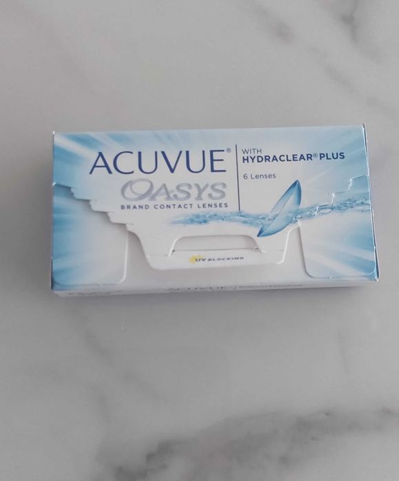 Nowe soczewki kontaktowe Acuvue +4,75