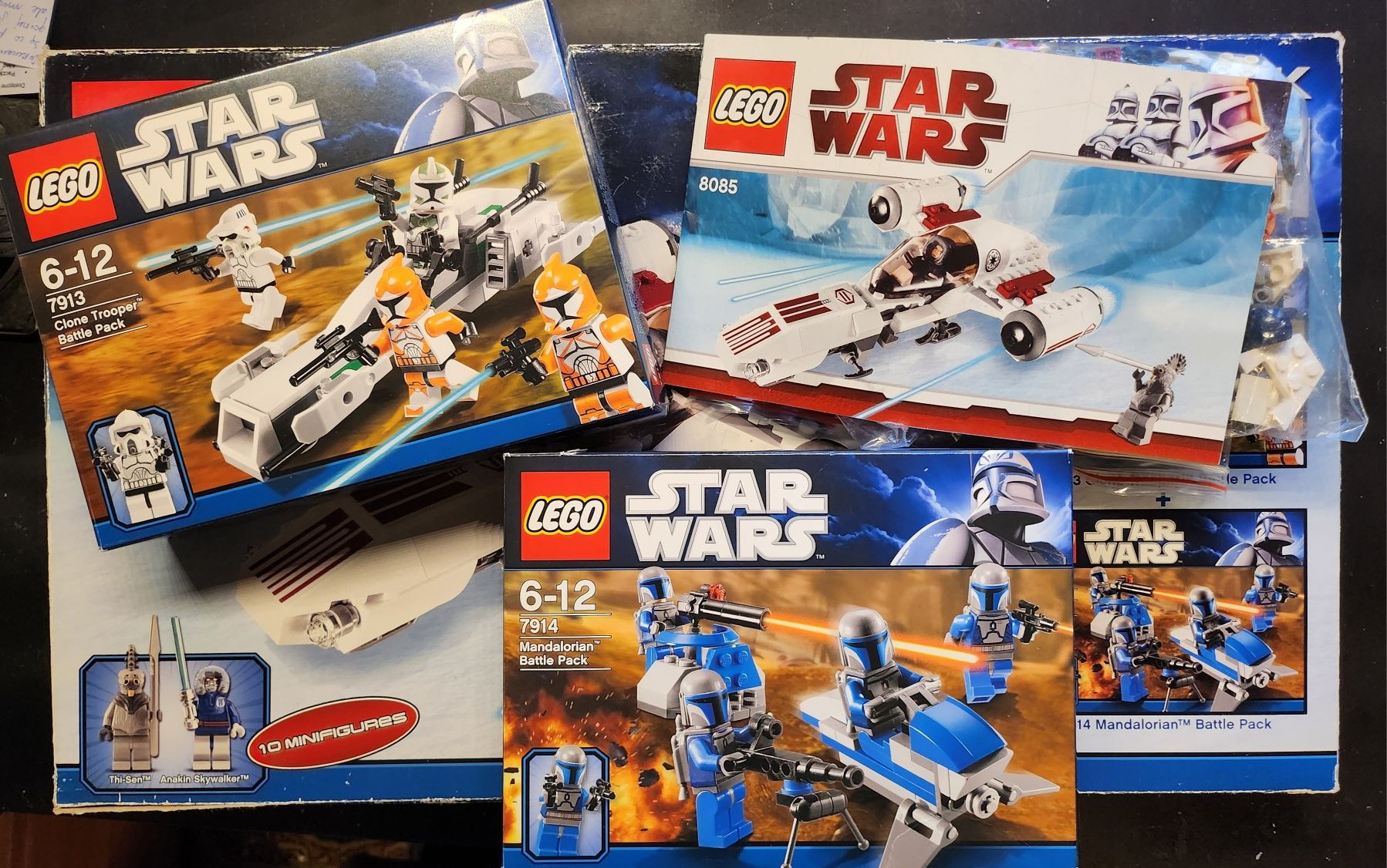 Lego Superpack 3 w 1 - Freeco Speeder + Clone BP + Mandalorian BP